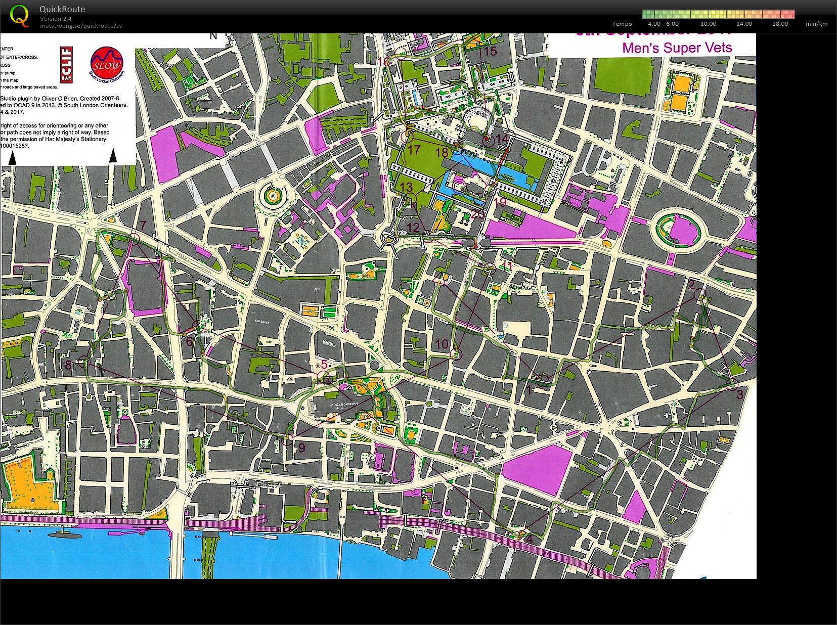 City of London lång sprint (17.02.2019)