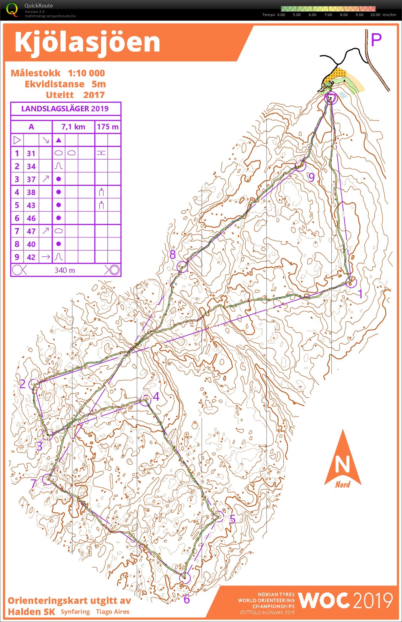 Contours Kjölasjön (04/04/2019)