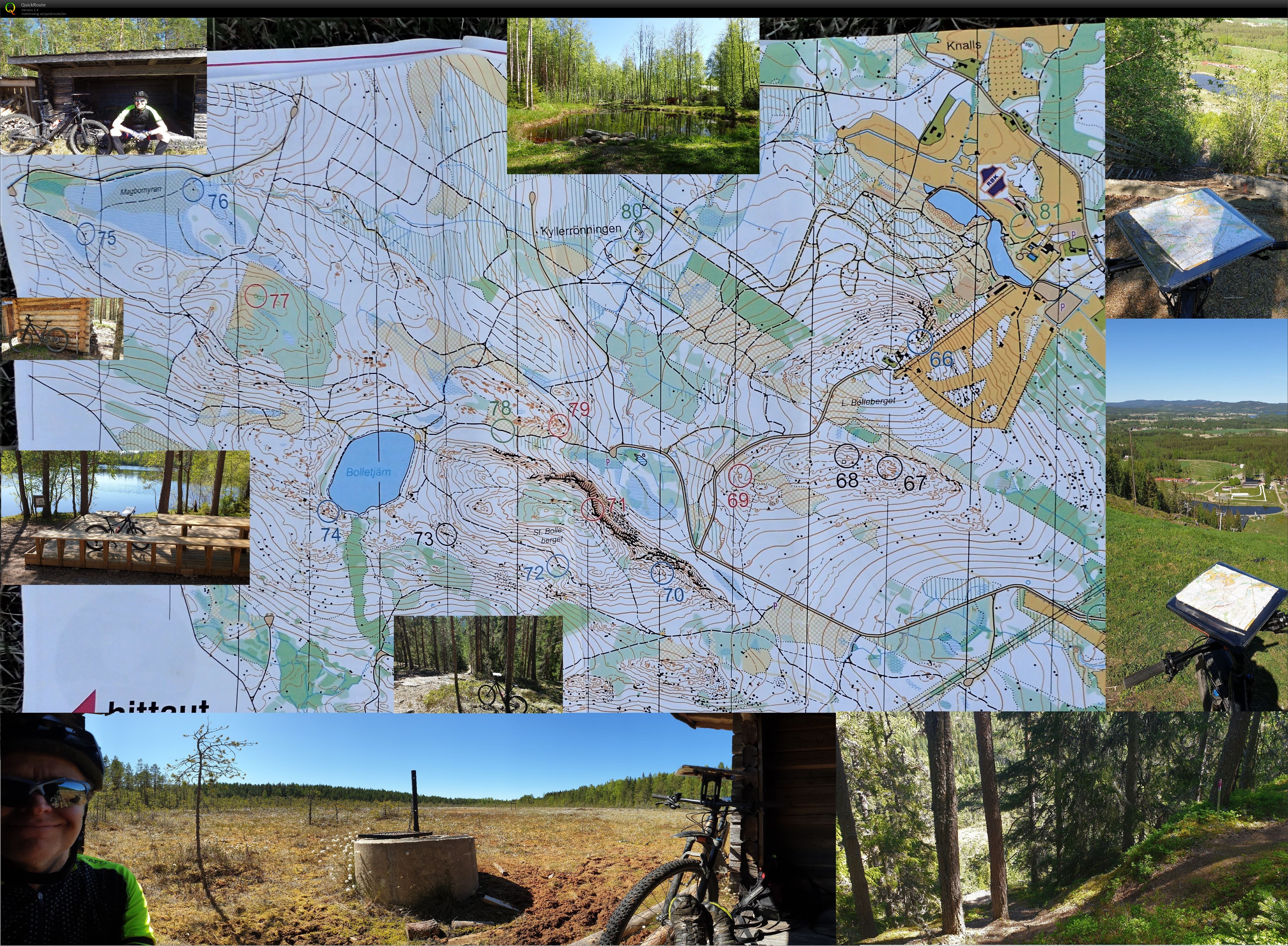 MTBO HittaUt Bolleberget (2020-05-31)