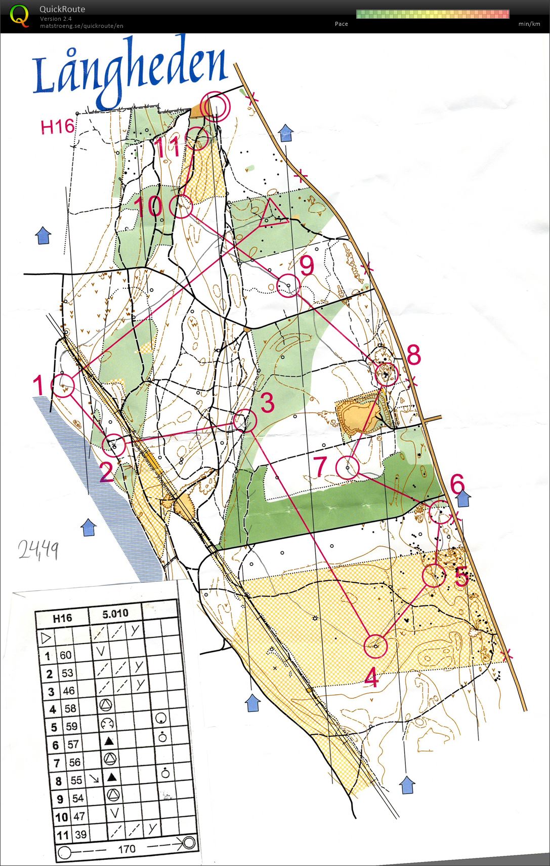 Avesta 3-dagars, etapp 1 (2004-08-24)