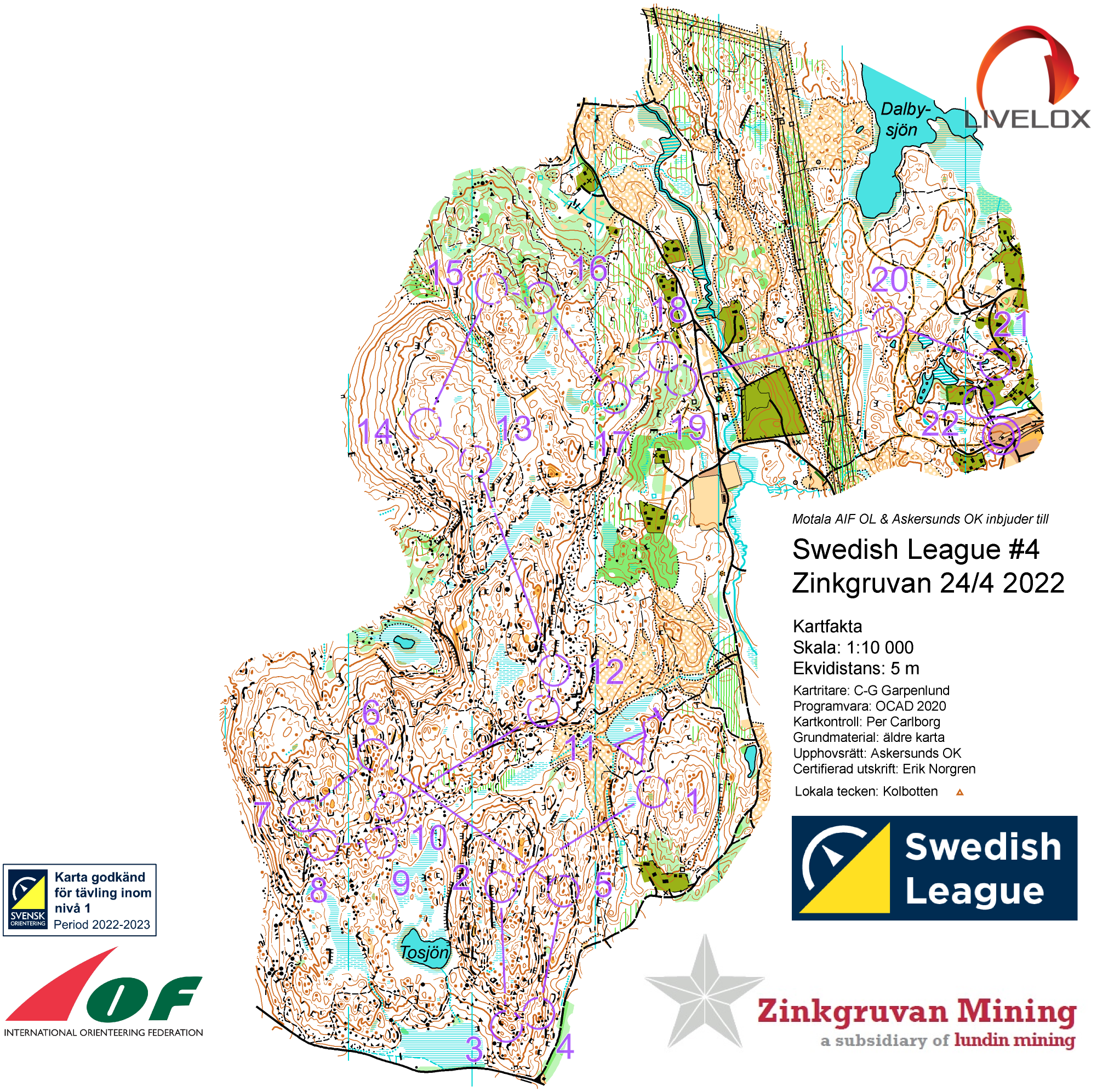 Swedish Leauge Zinkgruvan  (24-04-2022)