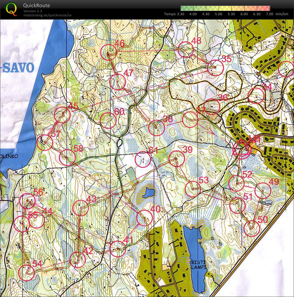Jukolaläger träning 2 (2009-05-21)