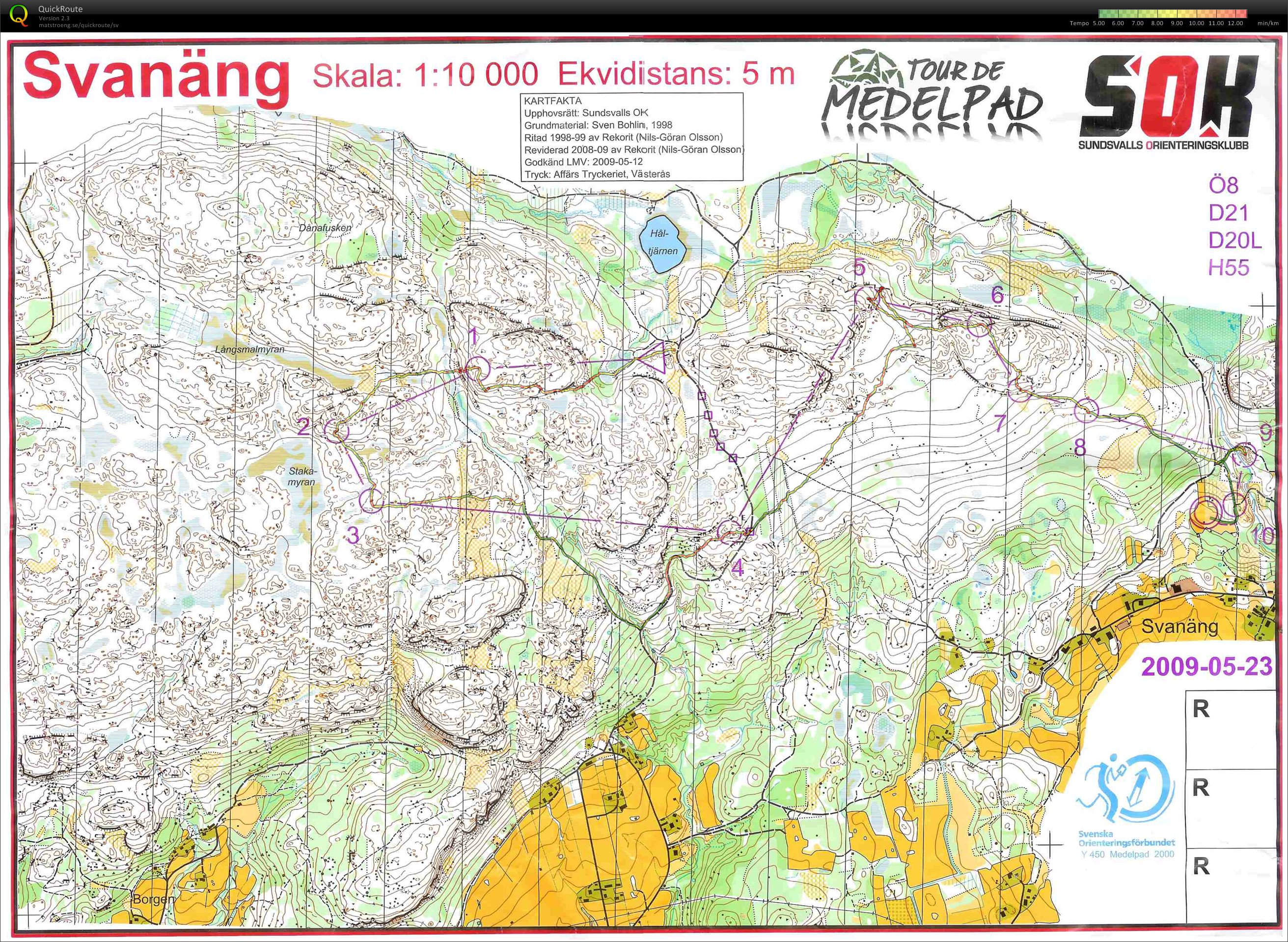 Tour de Medelpad (23-05-2009)