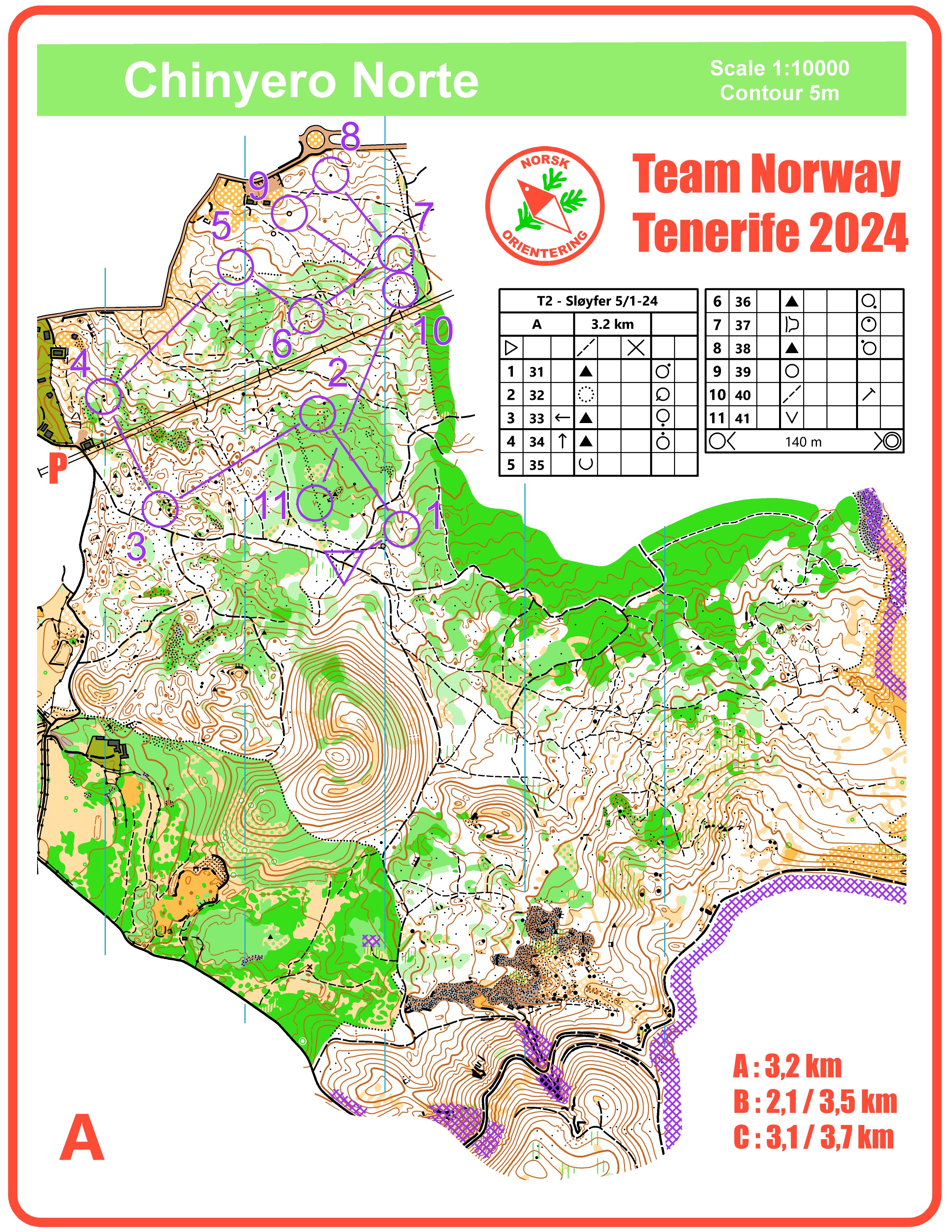 Sløyfer Chinyero #1 (2024-01-05)