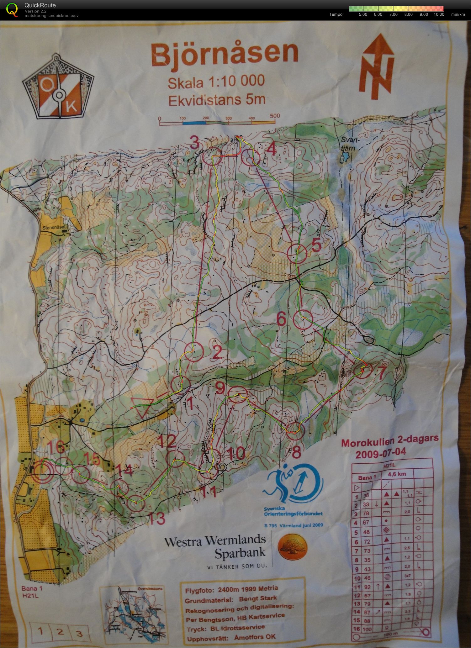 Morokuliens 2-dagars etapp 1 (2009-07-04)