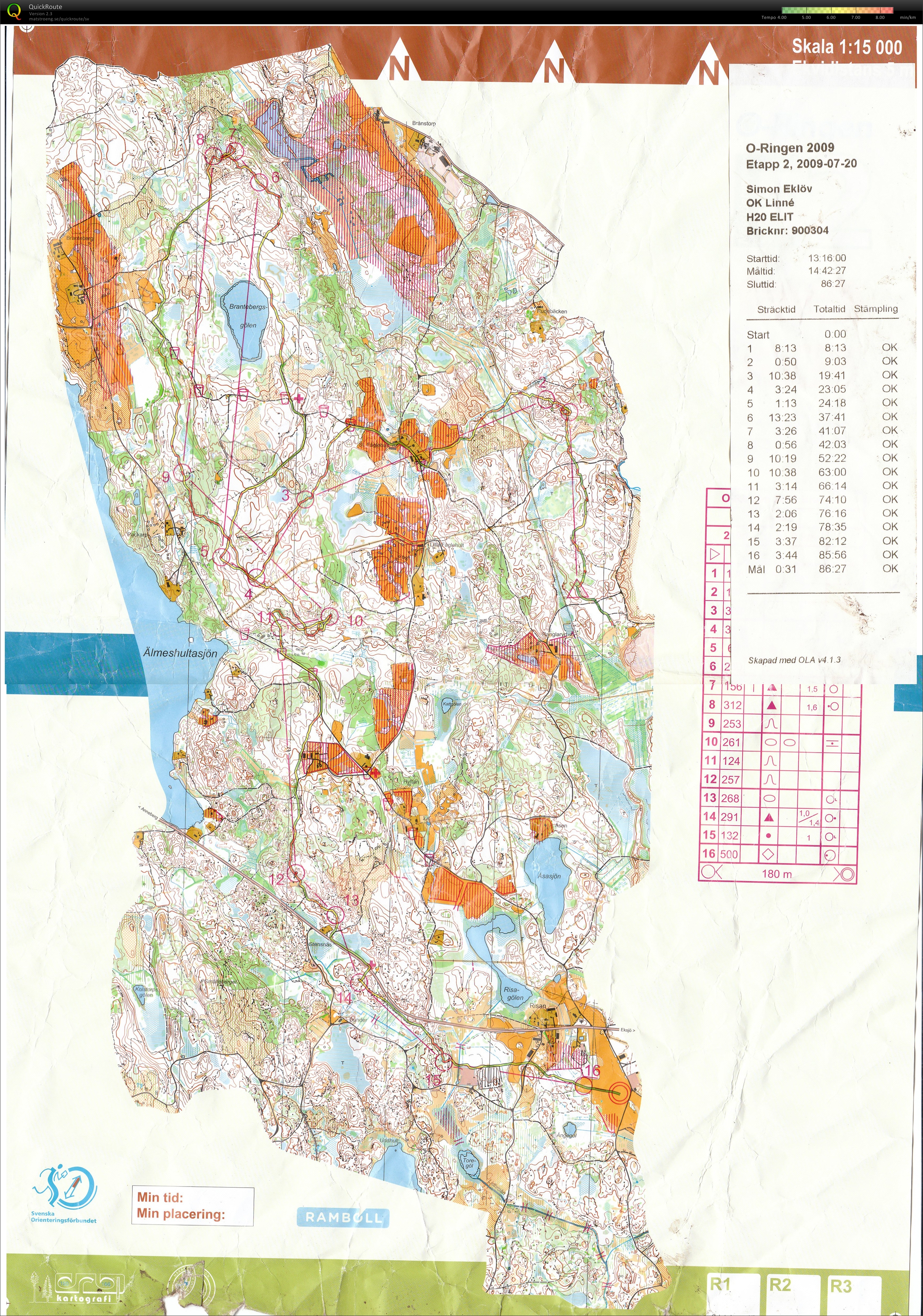 O-Ringen 2009 E2 (20.07.2009)