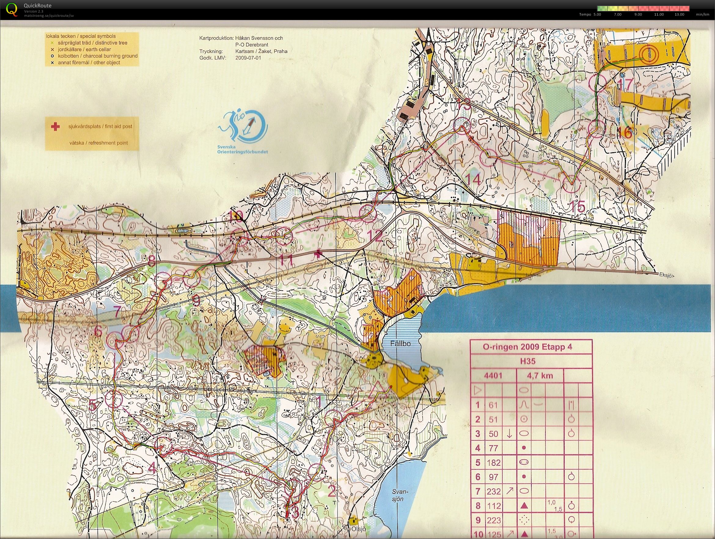 O-ringen Etapp 4 (2009-07-23)