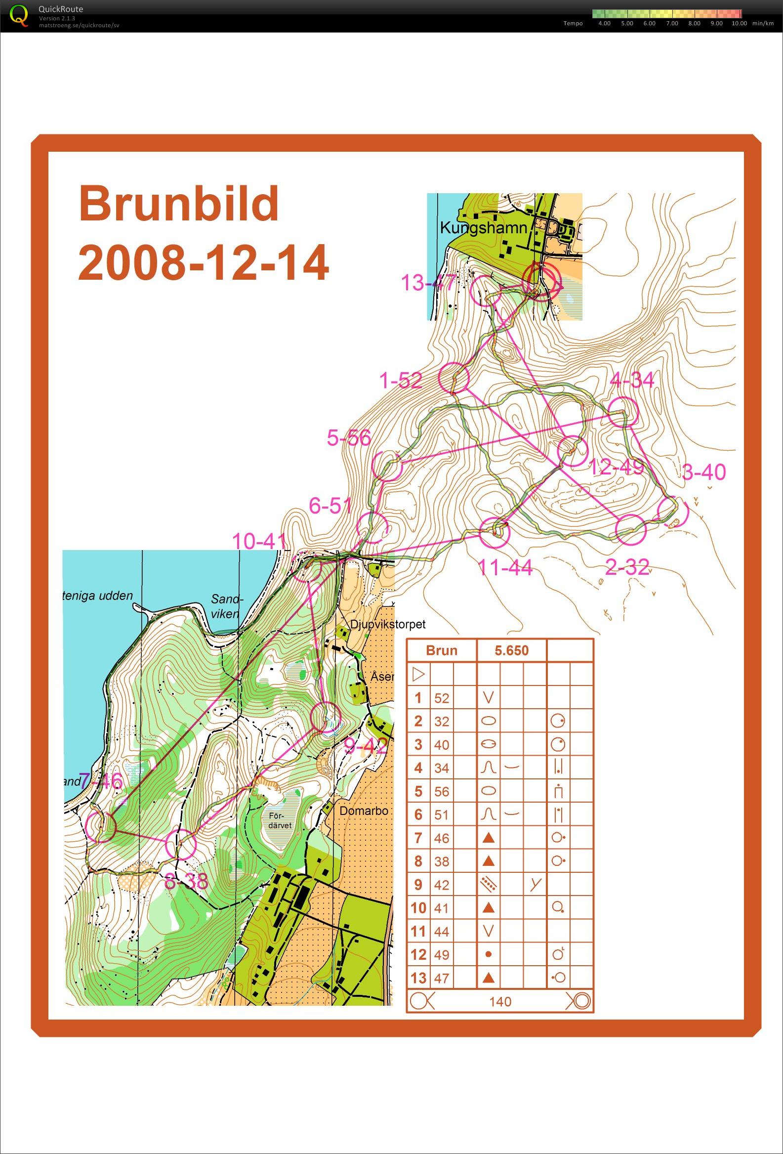 Brunbild Kungshamn (14/12/2008)