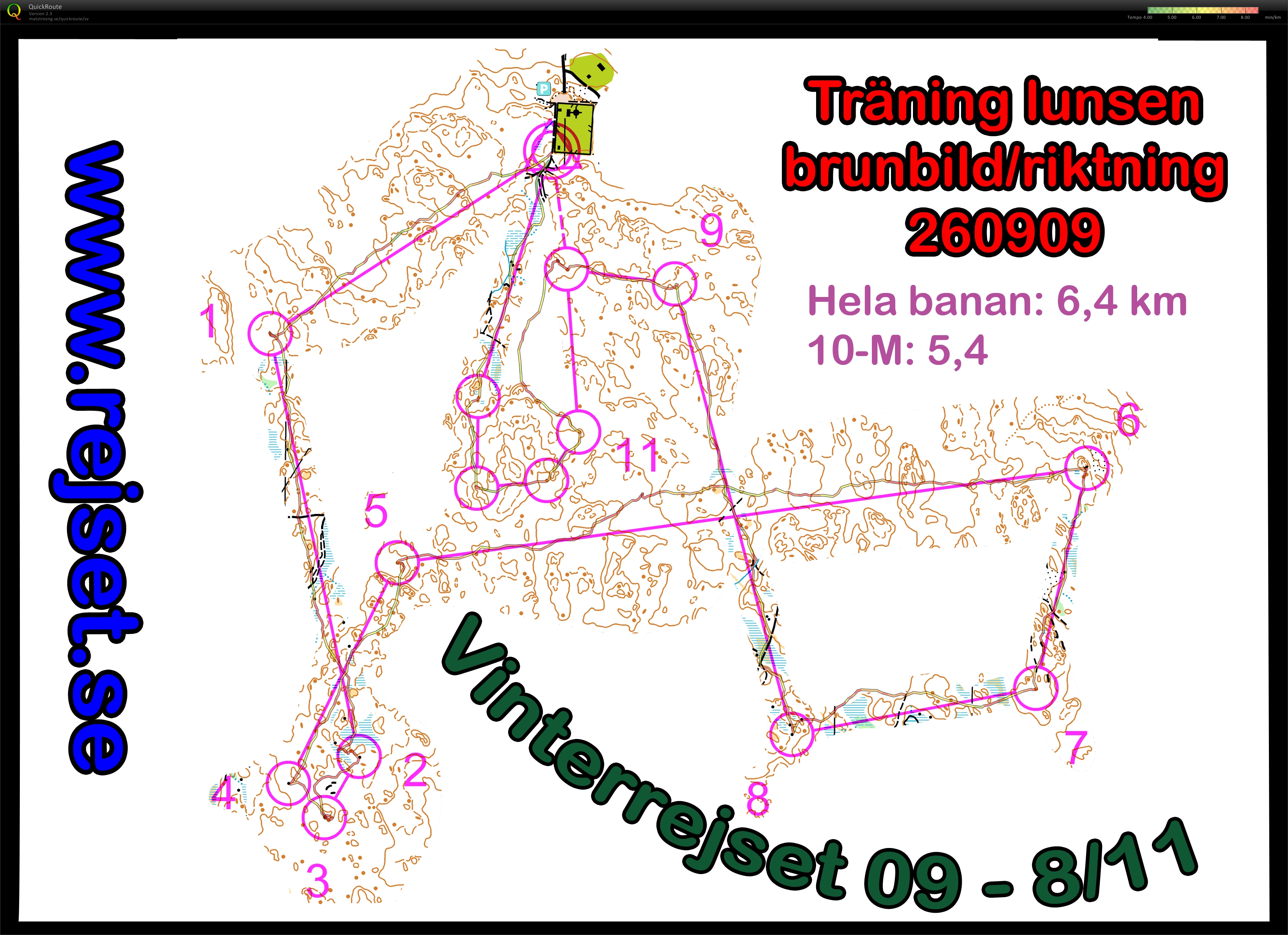 Brunbild och riktningsträning (2009-09-26)