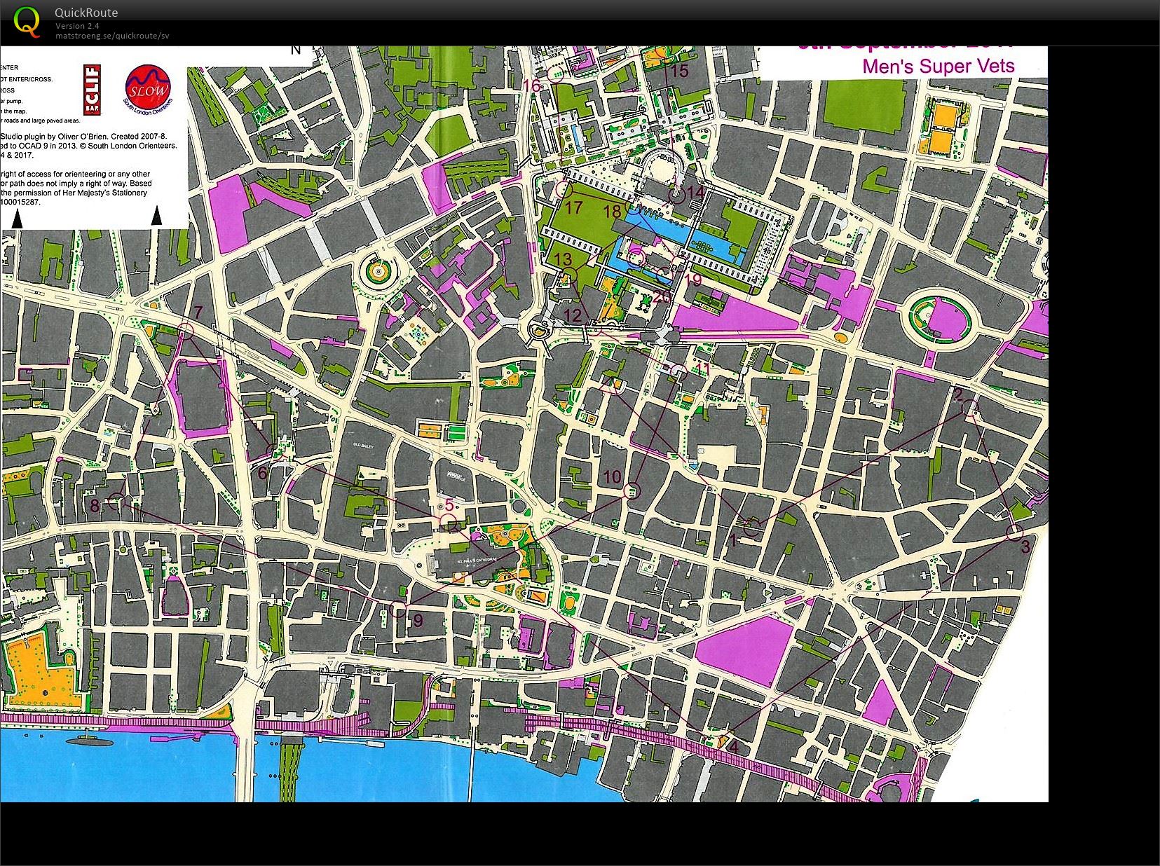 City of London lång sprint (2019-02-17)